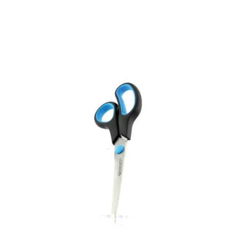 Forbici Westcott Soft Grip Easy Grip asimmetriche blu/nero 20,1 cm E-30283 00